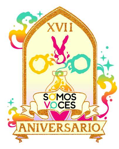 Visual principal para XVII Aniversario de Somos Voces